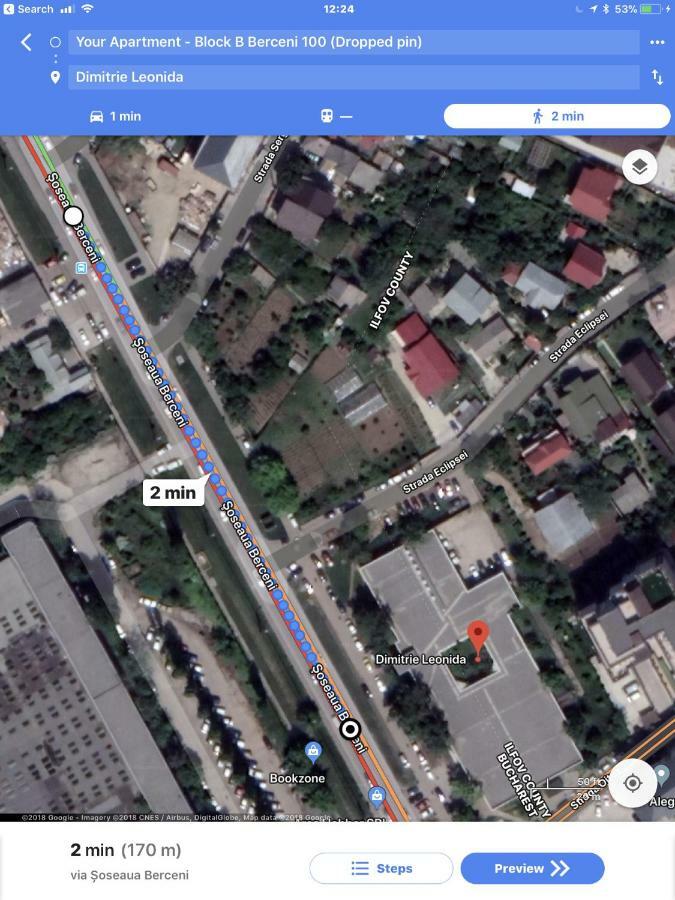 Luxury Flat 9 Near Metro Apartment Bukares Bagian luar foto